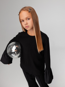 Лонгслив, черный