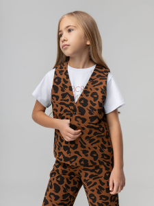 Жакет, коричневый (черный)