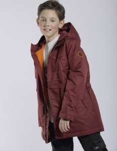 Куртка Джейк TF100 гр., т.красный/оранжевый