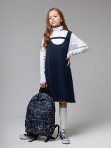 Сарафан, темно-синий