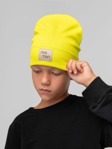 Шапка, лимонный