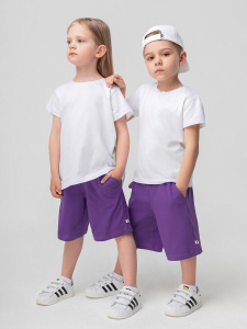 Шорты, фиолетовый