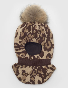 ШЛЕМ "Летиция", бежевый/т.кофейный