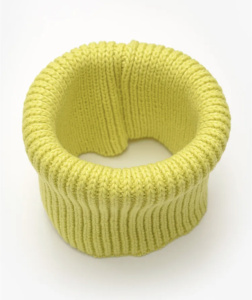 ШАРФ-СНУД ДЕТСКИЙ "Малинка", желтый неон