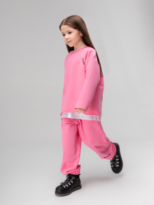 Костюм, розовый