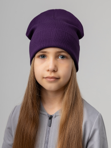 Шапка, баклажан