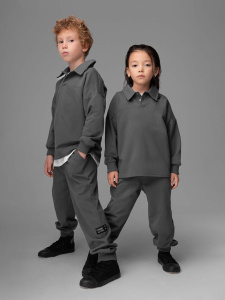 Костюм, серый