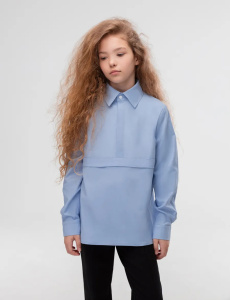 Рубашка, голубой