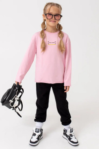 Лонгслив, розовый