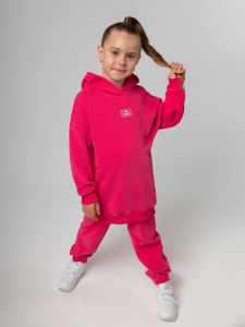 Костюм, малиновый