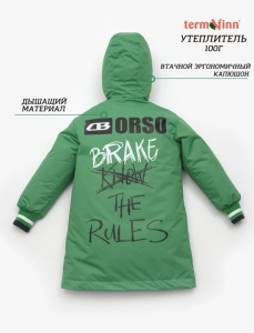 Куртка Блаун TF100 гр., зеленый