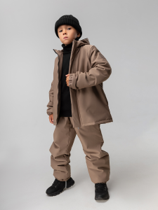 Костюм, темно-бежевый