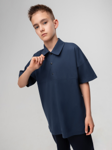 Футболка, темно-синий