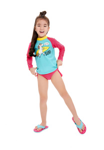 Джемпер купальный д/дев. "Нисси",  св.голубой