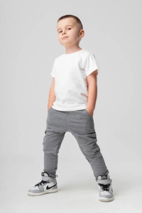 Брюки, темно-серый меланж