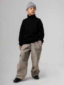 Брюки, серо-бежевый