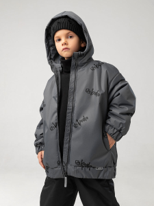 Куртка, темно-серый (черный)