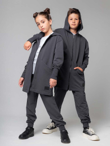 Костюм, серый