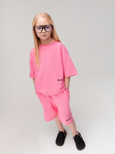 Костюм, розовый