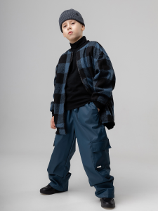 Брюки, темно-синий