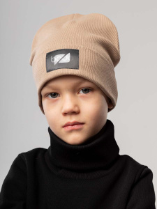 Шапка, бежевый