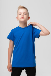 Футболка, васильковый