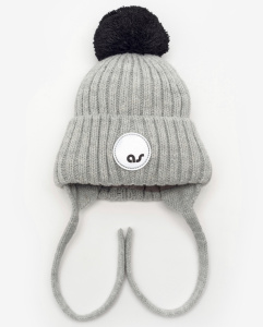 ШАПКА "Uno", св.серый