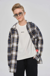 Рубашка, синий