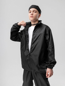 Бомбер, черный