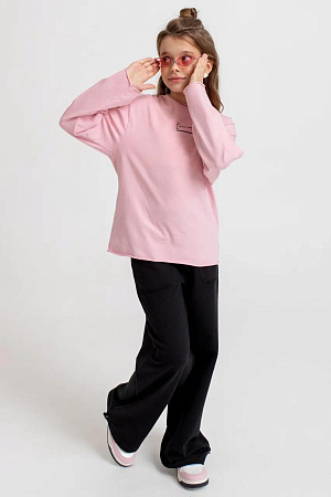 Лонгслив, розовый