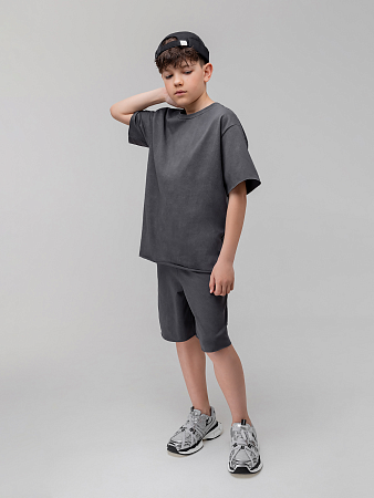 Костюм, серый