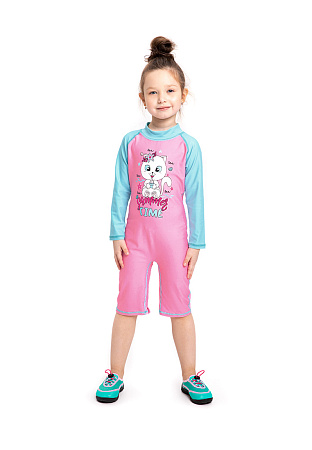 Купальник "Роан", розовый ментоловый