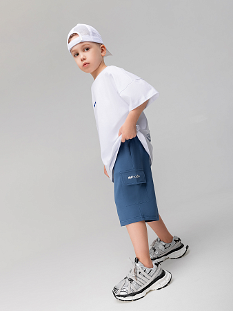 Шорты, деним (белый)