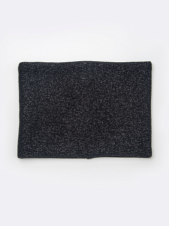 ШАРФ-СНУД ДЕТСКИЙ "Мур",черный блеск