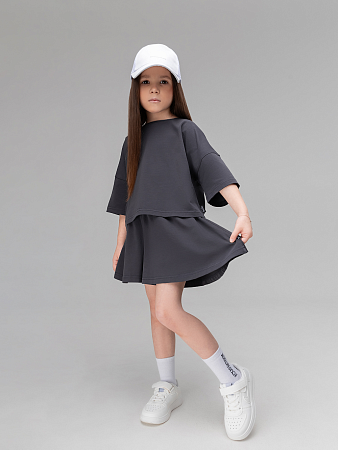 Костюм, серый