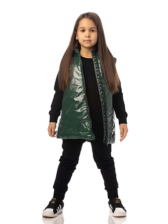 Жилет, зеленый