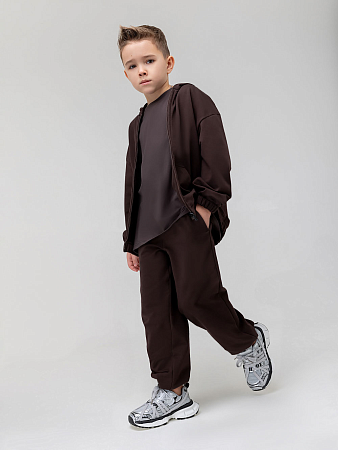 Костюм, кофейный