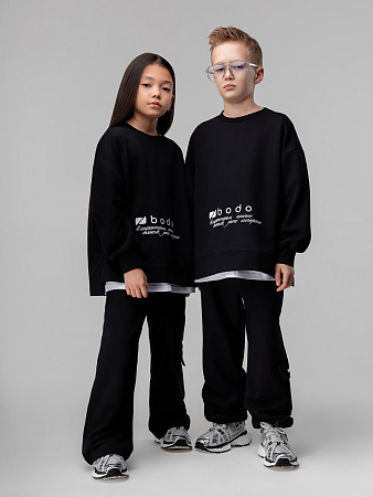 Костюм, черный