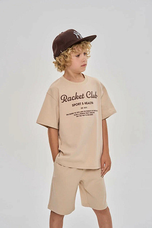 Костюм, бежевый