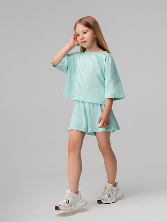 Костюм, ментоловый