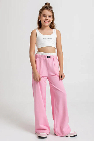 Брюки, розовый